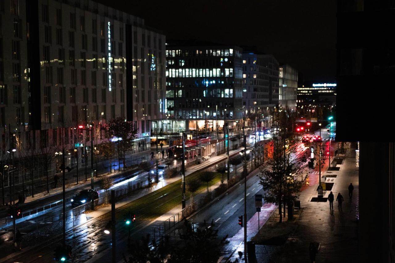 Spacious Modern 3Br Apartment At Central Oslo Barcode 외부 사진