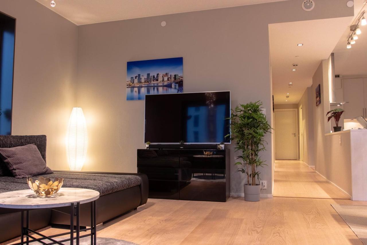 Spacious Modern 3Br Apartment At Central Oslo Barcode 외부 사진