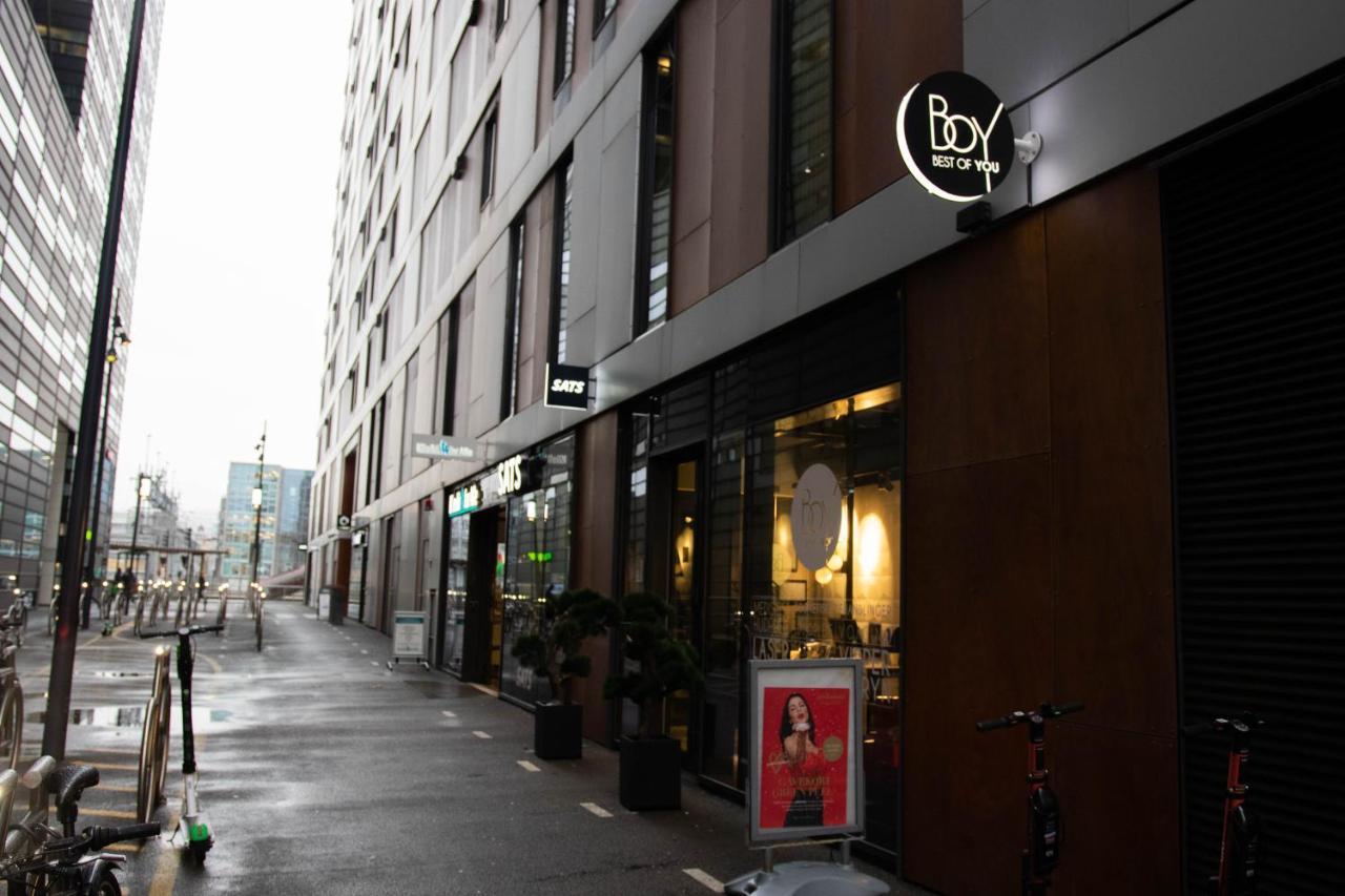 Spacious Modern 3Br Apartment At Central Oslo Barcode 외부 사진
