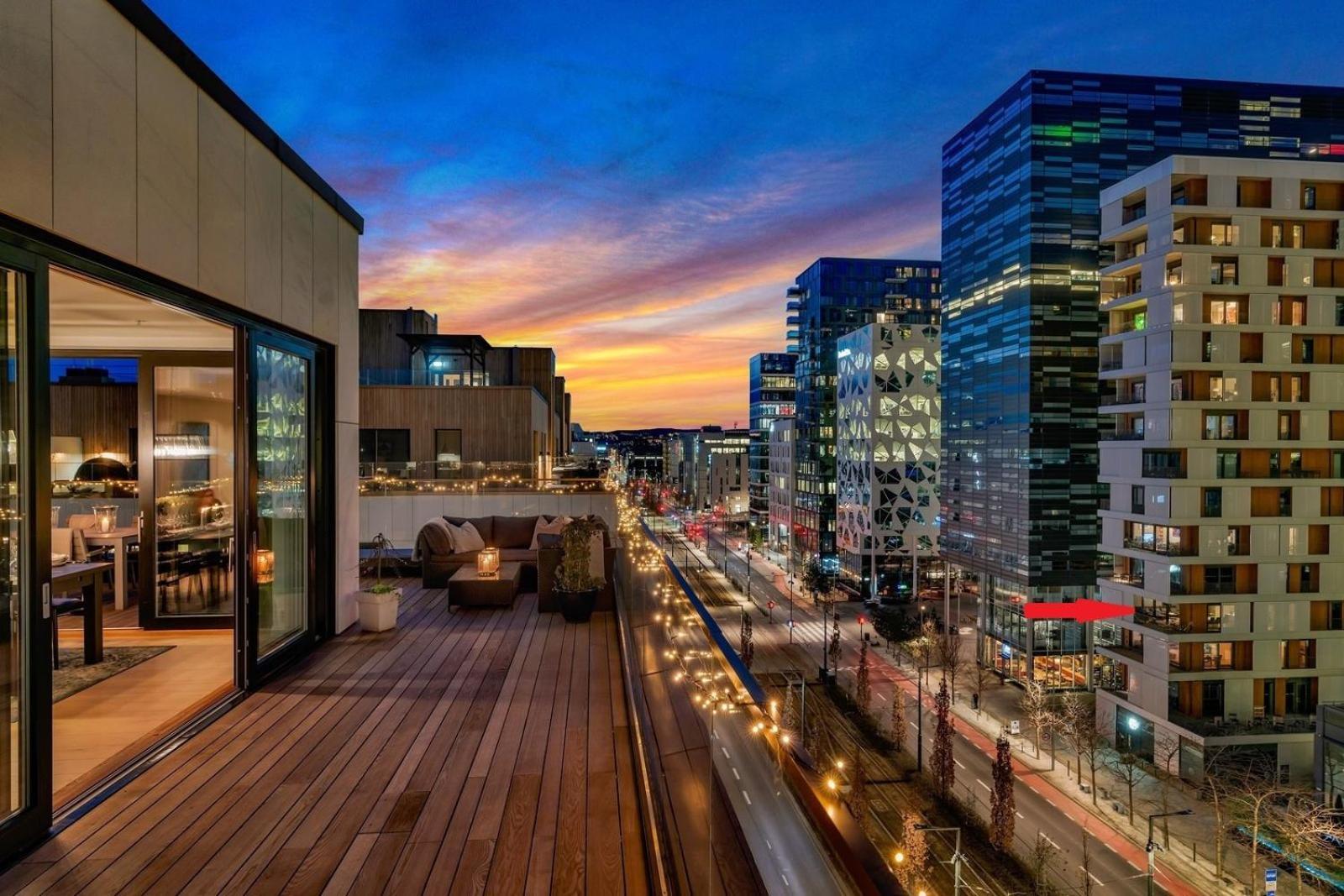 Spacious Modern 3Br Apartment At Central Oslo Barcode 외부 사진